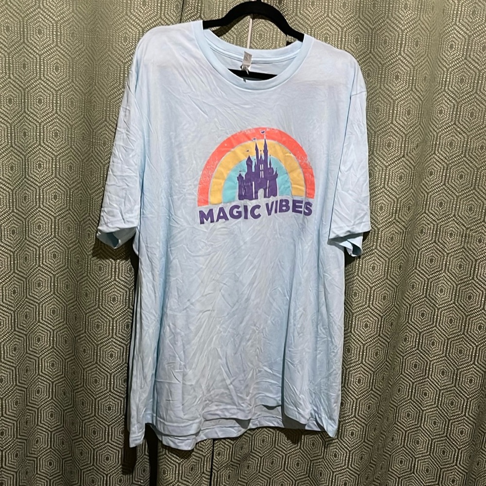 Bella canvas size 3XL Disney Magic Vibes T-shirt NWOT